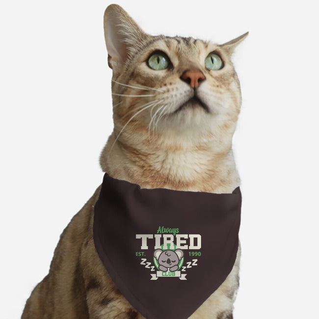 Always Tired Club Koala-Cat-Adjustable-Pet Collar-NemiMakeit