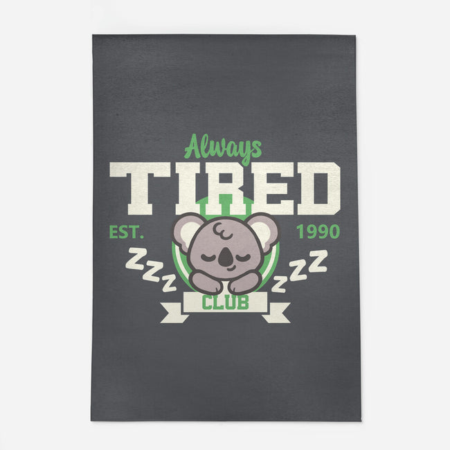 Always Tired Club Koala-None-Indoor-Rug-NemiMakeit