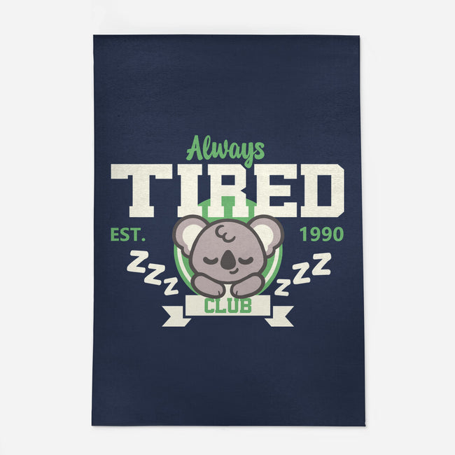Always Tired Club Koala-None-Indoor-Rug-NemiMakeit