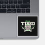 Always Tired Club Koala-None-Glossy-Sticker-NemiMakeit