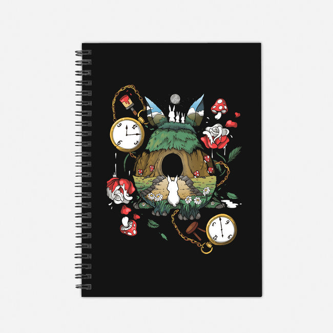 Rabbit Hole Adventure-None-Dot Grid-Notebook-Vallina84