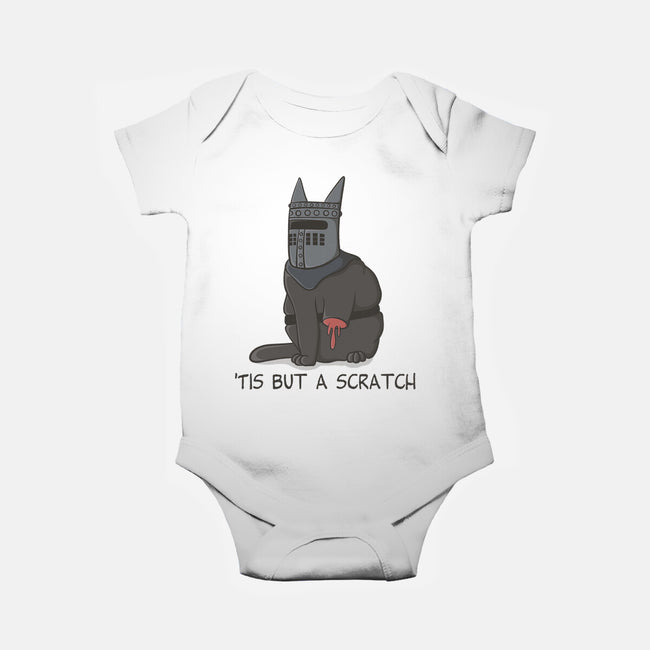 Tis But A Scratch Cat-Baby-Basic-Onesie-Claudia