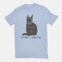 Tis But A Scratch Cat-Womens-Fitted-Tee-Claudia