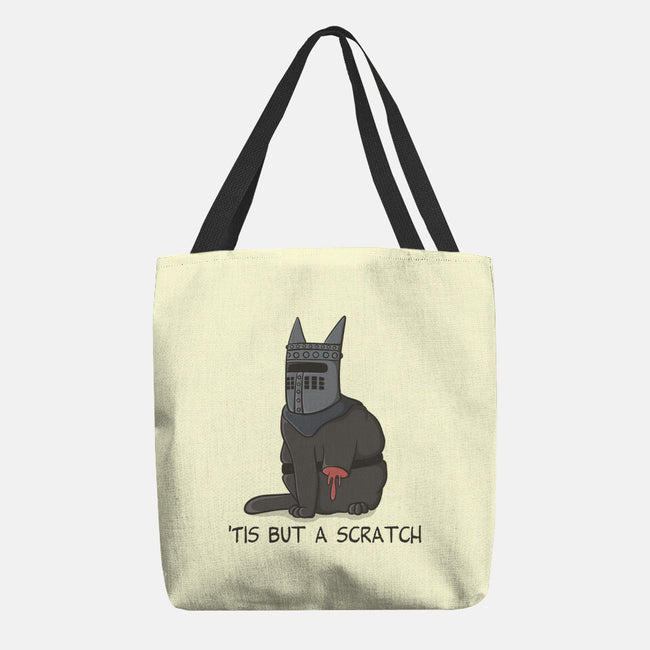 Tis But A Scratch Cat-None-Basic Tote-Bag-Claudia