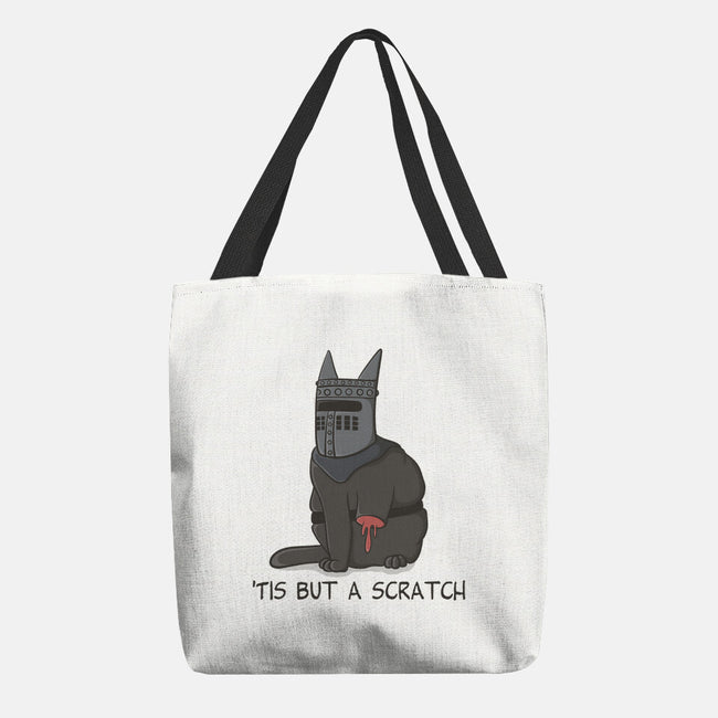 Tis But A Scratch Cat-None-Basic Tote-Bag-Claudia