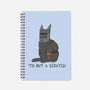 Tis But A Scratch Cat-None-Dot Grid-Notebook-Claudia
