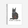 Tis But A Scratch Cat-None-Dot Grid-Notebook-Claudia