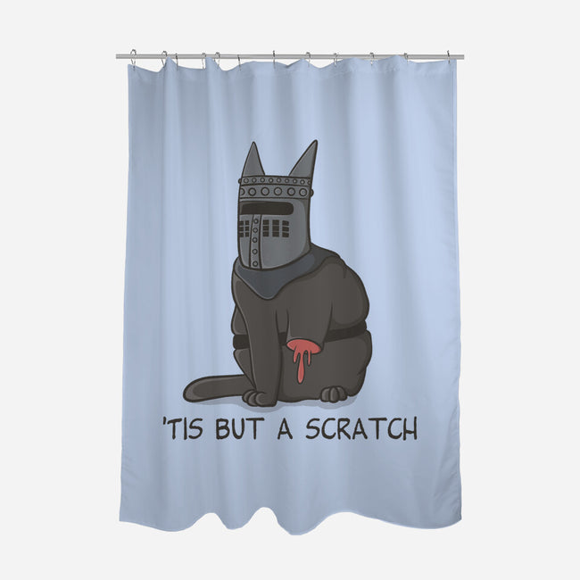 Tis But A Scratch Cat-None-Polyester-Shower Curtain-Claudia