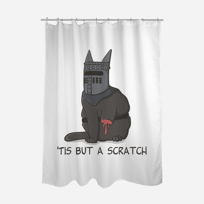 Tis But A Scratch Cat-None-Polyester-Shower Curtain-Claudia