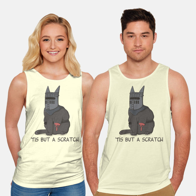 Tis But A Scratch Cat-Unisex-Basic-Tank-Claudia