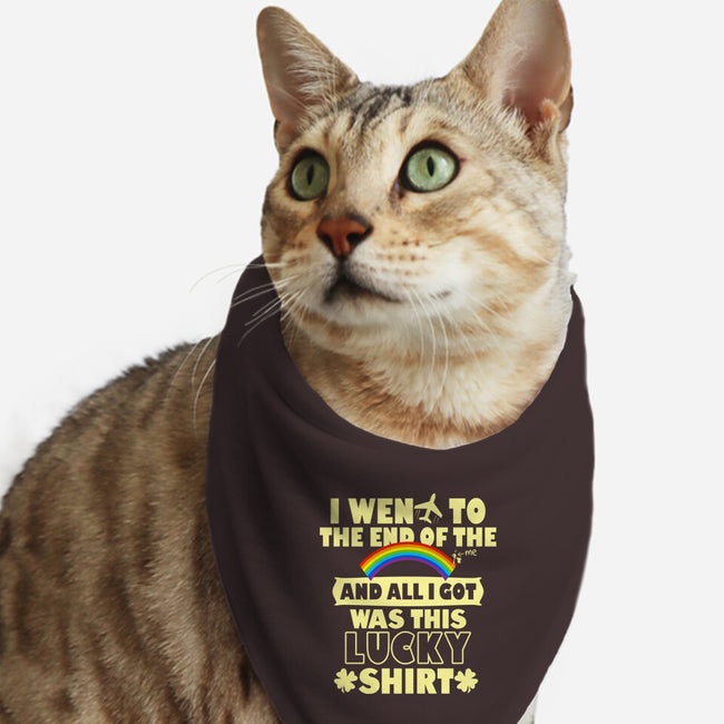 This Lucky Shirt-Cat-Bandana-Pet Collar-Boggs Nicolas