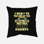 This Lucky Shirt-None-Removable Cover-Throw Pillow-Boggs Nicolas