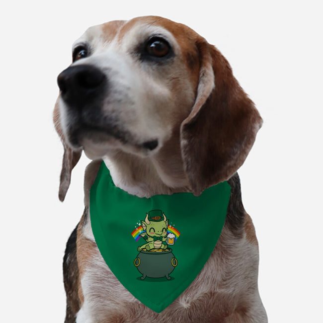 Lucky Irish Dragon-Dog-Adjustable-Pet Collar-Boggs Nicolas