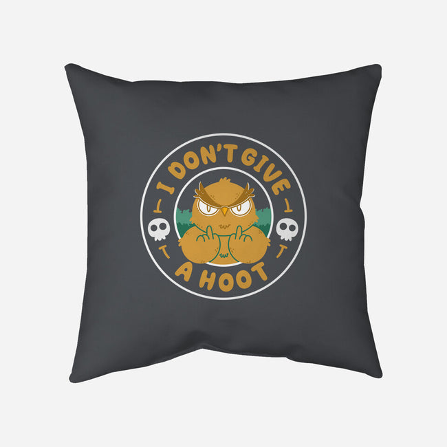 Don't Give A Hoot-None-Non-Removable Cover w Insert-Throw Pillow-Tri haryadi