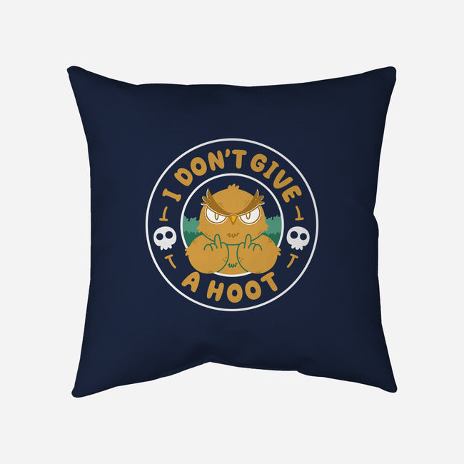 Don't Give A Hoot-None-Non-Removable Cover w Insert-Throw Pillow-Tri haryadi