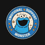 Emotional Support Monster-Unisex-Zip-Up-Sweatshirt-turborat14
