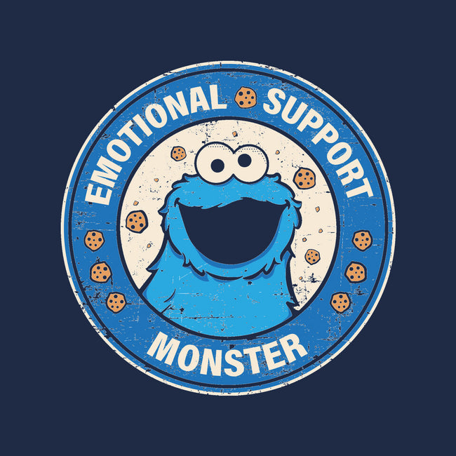 Emotional Support Monster-None-Removable Cover-Throw Pillow-turborat14