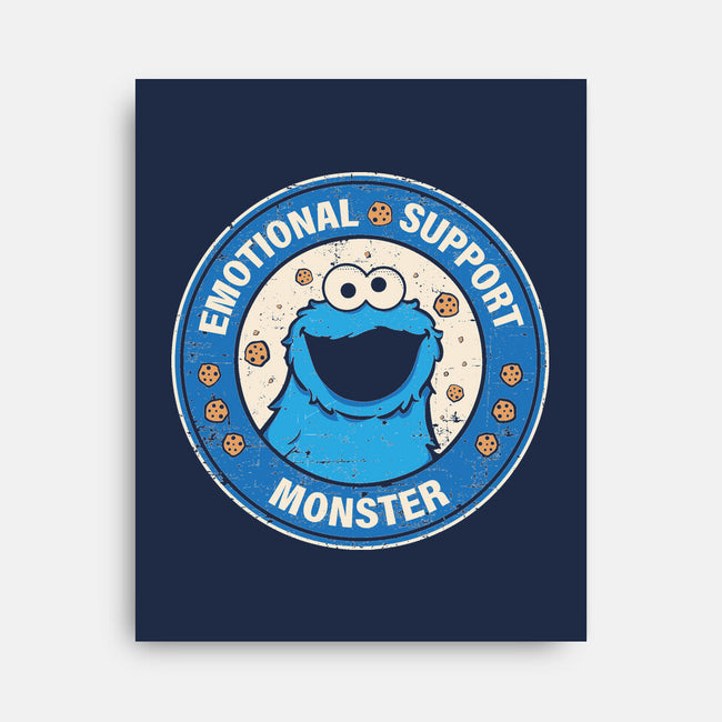 Emotional Support Monster-None-Stretched-Canvas-turborat14