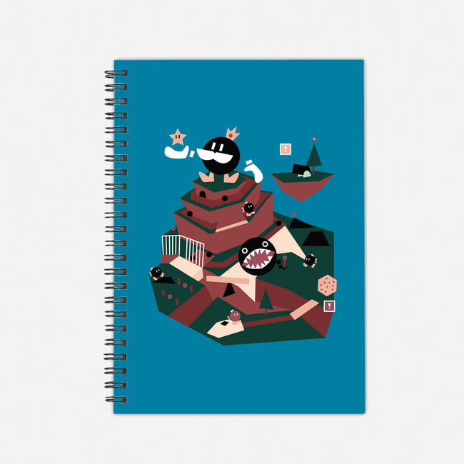 Big Bob-omb On The Summit-None-Dot Grid-Notebook-Willdesiner