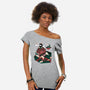 Big Bob-omb On The Summit-Womens-Off Shoulder-Tee-Willdesiner