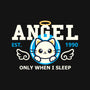 Angel Only When I Sleep-Womens-Racerback-Tank-NemiMakeit