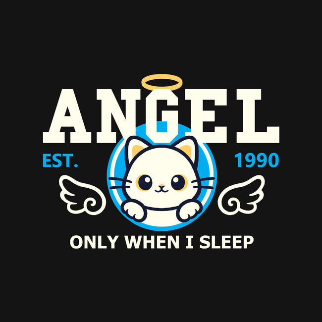 Angel Only When I Sleep-Cat-Adjustable-Pet Collar-NemiMakeit