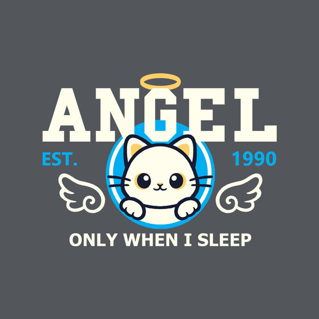 Angel Only When I Sleep-None-Removable Cover-Throw Pillow-NemiMakeit