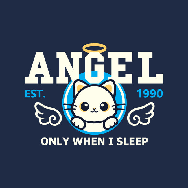 Angel Only When I Sleep-None-Removable Cover w Insert-Throw Pillow-NemiMakeit