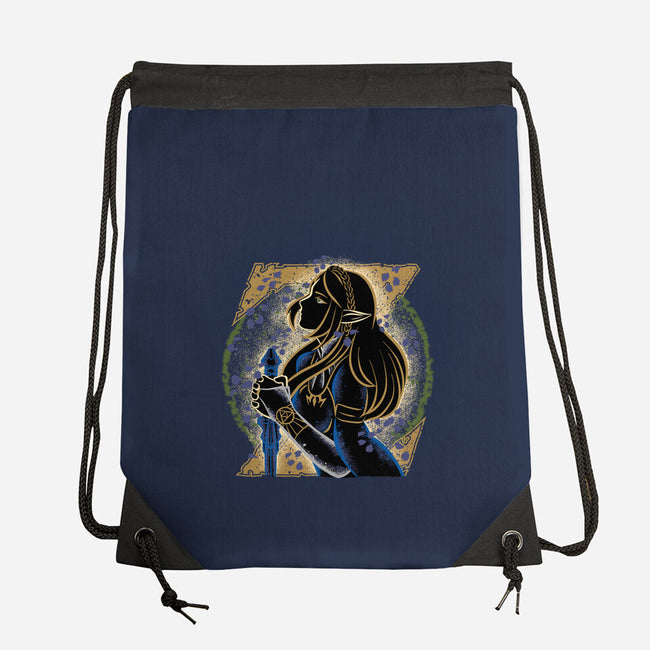 Hylian Princess-None-Drawstring-Bag-rmatix