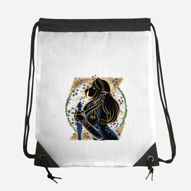 Hylian Princess-None-Drawstring-Bag-rmatix