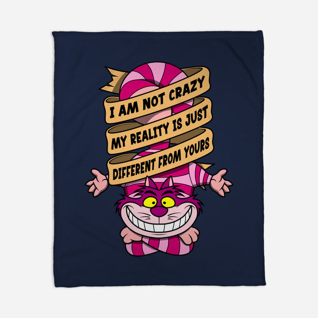 I Am Not Crazy-None-Fleece-Blanket-drbutler