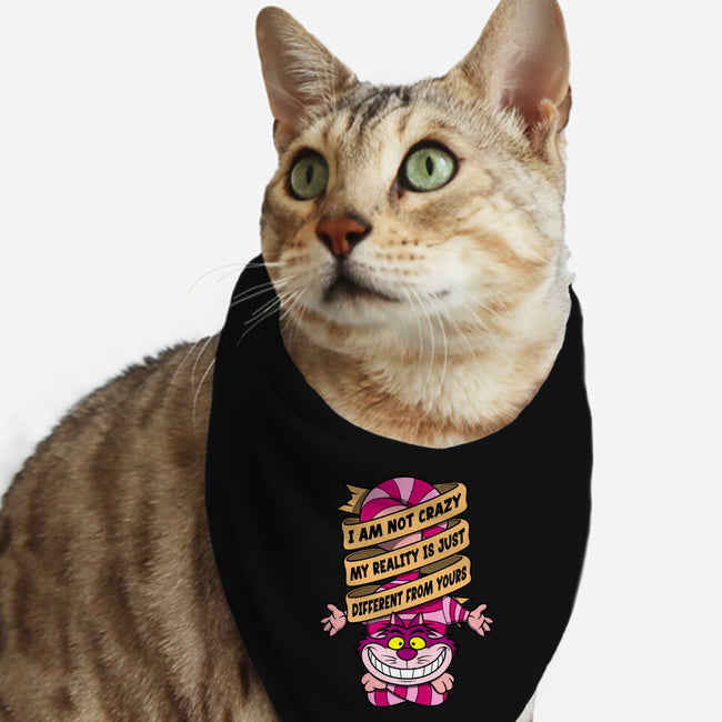 I Am Not Crazy-Cat-Bandana-Pet Collar-drbutler