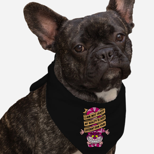 I Am Not Crazy-Dog-Bandana-Pet Collar-drbutler