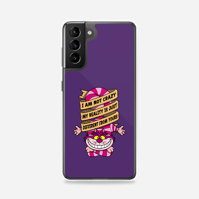 I Am Not Crazy-Samsung-Snap-Phone Case-drbutler