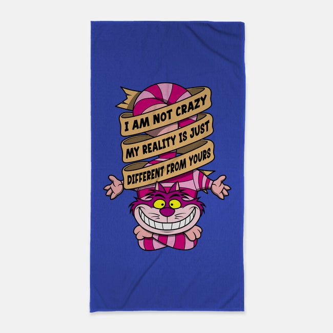 I Am Not Crazy-None-Beach-Towel-drbutler