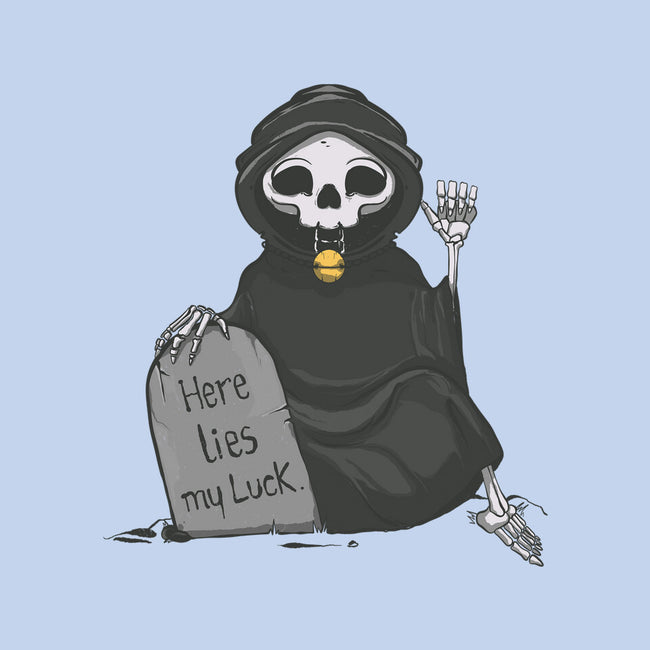 Here Lies My Luck-Mens-Long Sleeved-Tee-OnlyColorsDesigns