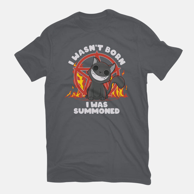 I Was Summoned-Womens-Fitted-Tee-Claudia