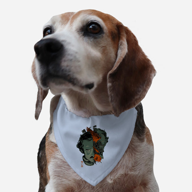 Poe's Head-Dog-Adjustable-Pet Collar-Hafaell