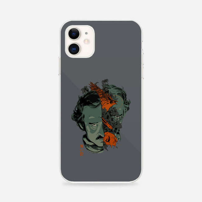Poe's Head-iPhone-Snap-Phone Case-Hafaell