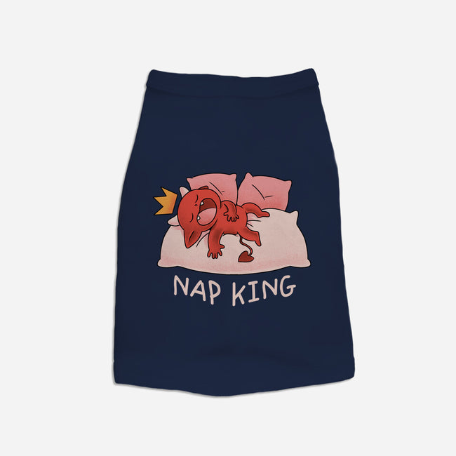 Nap King-Cat-Basic-Pet Tank-FunkVampire