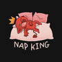 Nap King-Womens-Off Shoulder-Sweatshirt-FunkVampire