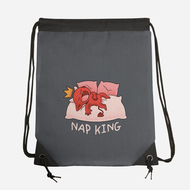 Nap King-None-Drawstring-Bag-FunkVampire