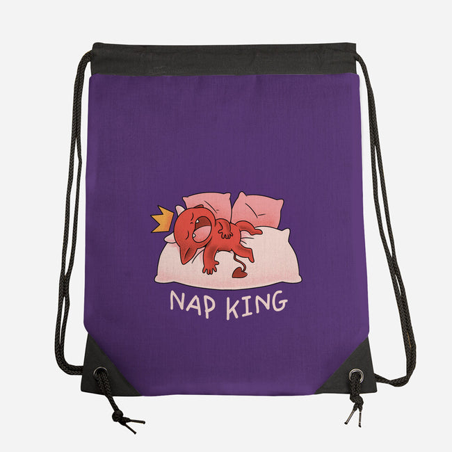 Nap King-None-Drawstring-Bag-FunkVampire