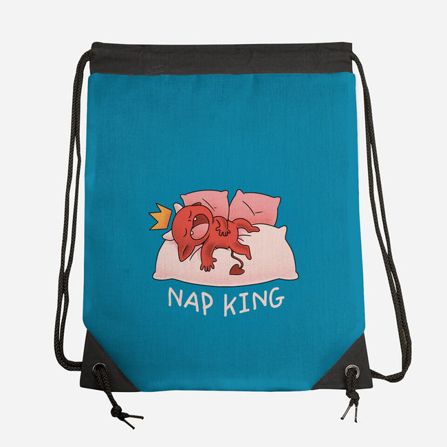 Nap King-None-Drawstring-Bag-FunkVampire