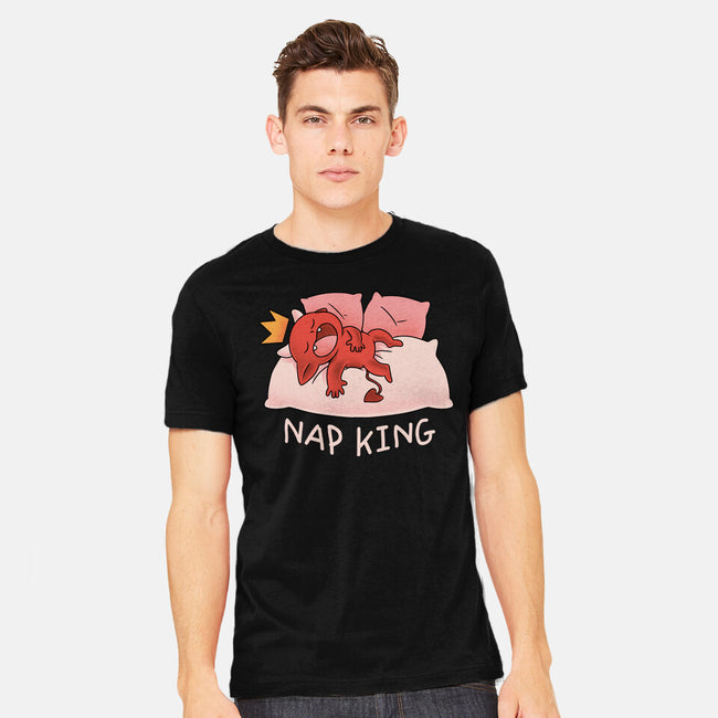 Nap King-Mens-Heavyweight-Tee-FunkVampire