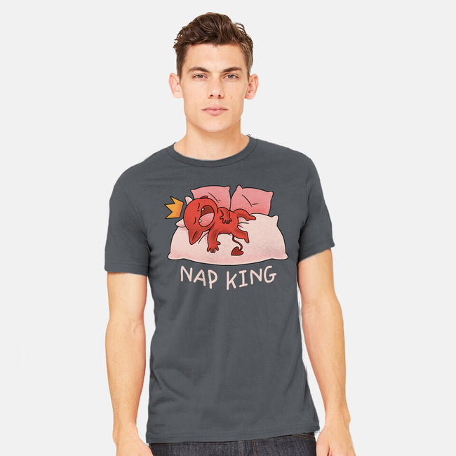 Nap King-Mens-Heavyweight-Tee-FunkVampire