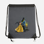 Beauty And The Alien-None-Drawstring-Bag-zascanauta