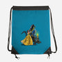 Beauty And The Alien-None-Drawstring-Bag-zascanauta