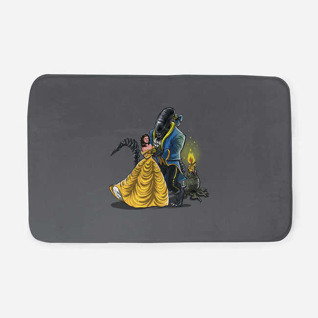 Beauty And The Alien-None-Memory Foam-Bath Mat-zascanauta