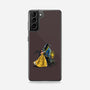 Beauty And The Alien-Samsung-Snap-Phone Case-zascanauta